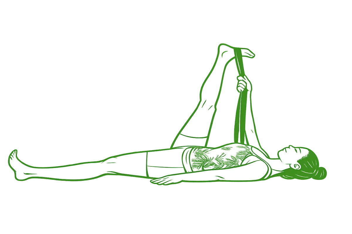 Yatarak El-Ayak Başparmağı Duruşu