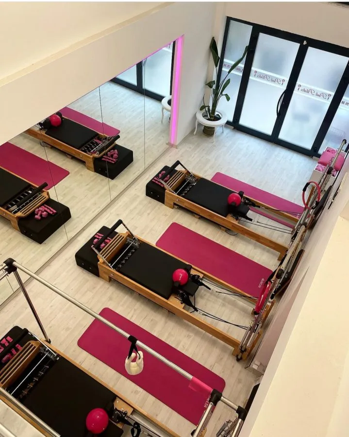 Pink Reformer Pilates