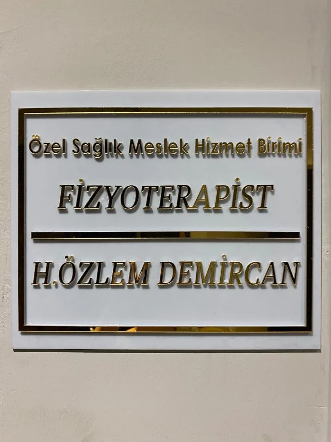 Fizyoterapist H. Özlem Demircan Özel Sağlık Meslek Hizmet Birimi