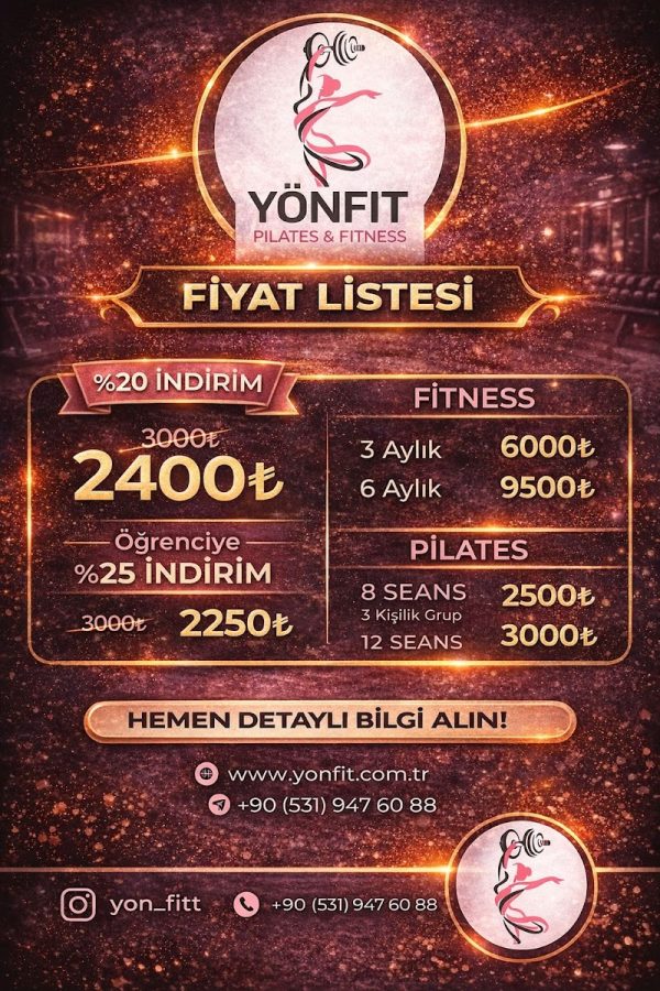 Yönfit Kadınlara Özel Pilates & Fitness Spor Salonu