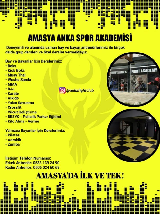 Amasya Anka Dövüş Kulübü (Spor Akademisi)