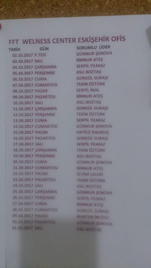 MUSTAFA ULUCEŞME FFT WELLNESS CENTER SAĞLIK VE GÜZELLİK MERKEZİ